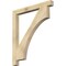 Ekena Millwork Westlake Block Rough Sawn Bracket, Douglas Fir, 4"W x 42"D x 48"H BKT04X42X48WTL05RDF - alternate 1